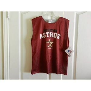 Houston Astros Sleeveless jersey boys L 12-14 NWT
